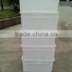 Factory Wholesale Stackable Plastic Storage Basket thumbnail-2