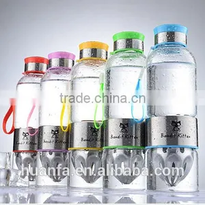 Wholesale 500ml Glass Drinking Sports Water Bottle ,Environmental Borosilicate Fruit Water Bottle With Stainless Steel Infuser thumbnail-3