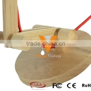 Manufacturer's Premium Modern Design Wood Table Lamp Studio Desk Light Bedroom Table Lamp thumbnail-5