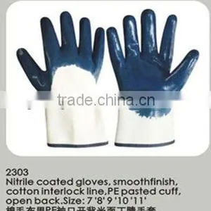 Industry Nitrile Coated Heavy Duty Working Gloves thumbnail-1