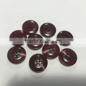 4 Holes Fancy Natural Corozo Nut Buttons thumbnail-1