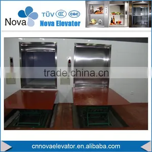 Commercial Dumbwaiter Lift/Elevator, 100kg~500kg AC Driver Restaurant Lift thumbnail-1