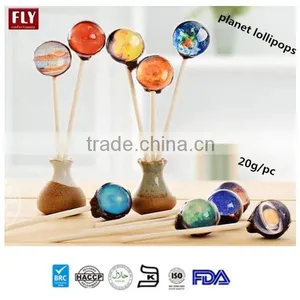 Creative Series Universe Solar Design Handmade Custom Lollipop Hard Star Candy thumbnail-1
