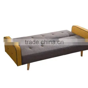 2016 Hot Selling Simple Style Fabric Folding Sofa Bed With Color Design thumbnail-3