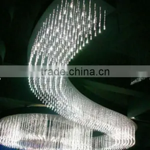 POF Fiber Optic Cable Lamp , PMMA, PC & PS Fiber Optic Chandelier thumbnail-3