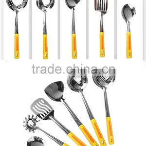 2015 High Quality Cutlery Kitchenware With Plastic Handle Korean Kitchen Tools/modern Kitchen Designs 7PCS/SET S33 thumbnail-3