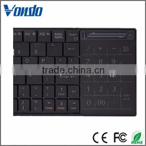 Ultra-thin Design Wireless Keyboard With Touchpad for Smart Phones and Computers thumbnail-5