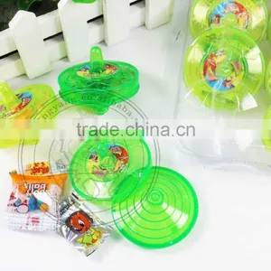 Rotating Peg Top Candy Toy With Sticker thumbnail-4