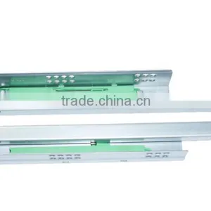 Furniture Drawer Hardware 2 Fold Undermount Push to Open Drawer Slides thumbnail-2
