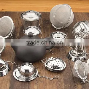 Stainless Steel Mesh Tea Basket/Loose Leaf Tea Infuser/Stainless Steel Tea Steeper Strainer thumbnail-1