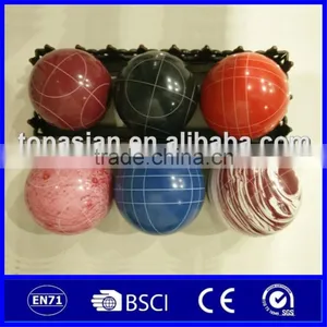 Professional Polyresin Boules Petanque Bocce Game Set for Outdoor thumbnail-1