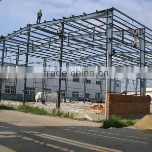 Strong Light Steel Frame Workshop,steel Structure Building for Plant or Warehouse thumbnail-1