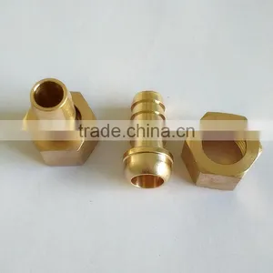Brass Hydraulic Hose Fitting , Union PU Tbe Fitting thumbnail-1