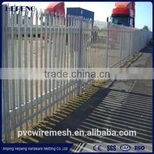 China Top Supplier Low Carbon Steel Wire Palisade Fence thumbnail-3