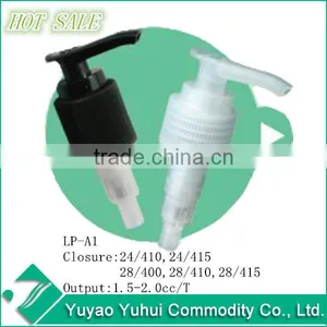 Hot Sell Yuyao Yuhui Non-spill 24/410 Plastic Hand Lotion Pump LP-A1 for Plastic Bottle thumbnail-1