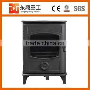 Artificial Freestanding Wooden Fireplace/wood Fireplace With Swivel Casters GR908 thumbnail-2