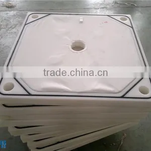 PP Material High Pressure Filter Plate With Filter Cloth Sealed thumbnail-1