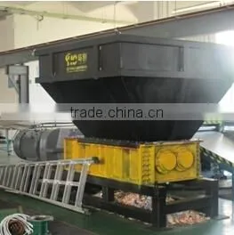 High Efficiency Waste Tyre Recycling Shredder Machine thumbnail-1