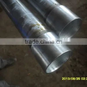 Galvanzied Water Pipe Thread End ,with Coupling thumbnail-1