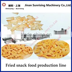 Fully Automatic Small Fried Snack Food Bugles Processing Machine thumbnail-5