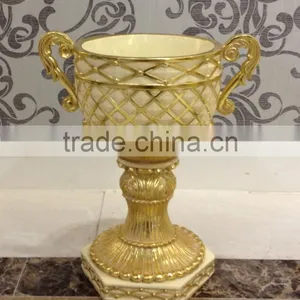 Home Decorative Tremendous Prize Cup, Table Top Decorated Prize Cup/Trophy, Gilt Decorative Arts & Crafts thumbnail-1