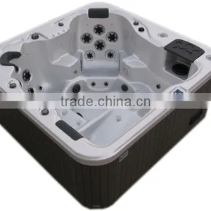 Hot Selling Freestanding Outdoor Spa Cheap Acrylic Massage Bathtub (A-410) thumbnail-5