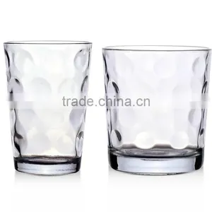 Colored Glass Mug Bead Point Drinking Glass Round Drinking Glass Mug thumbnail-2
