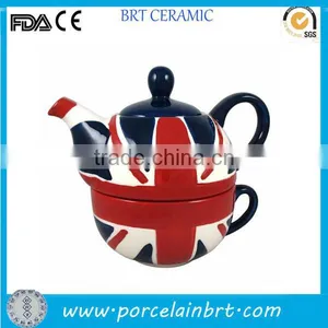 Hot Sale Ceramic Teapot and Cup in One thumbnail-1