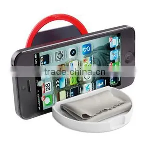 Cheap Mobile Phone Holder Phone Support With Mirror and Cleaning Cloth thumbnail-1