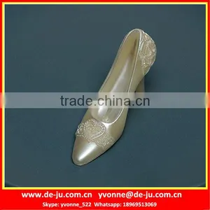 Cinderella Crystal Shoe Customized Size Candles Private Label thumbnail-1