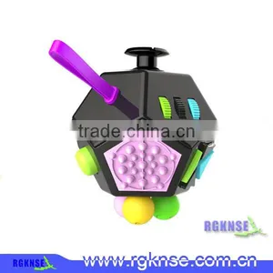 2017 Rgknse TOP SALE!!!colorful Fidget Cube Fidget Cube 2.0 Relieves Stress And Anxiety for Children and Adults thumbnail-4
