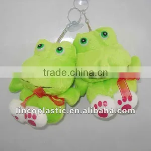 Promotional Stuffed Plush Frog Toys of Small Pendant thumbnail-1
