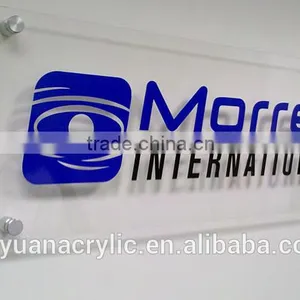 High Quality Elegant and Customized Hanging Indoor Acrylic Directional Signage thumbnail-3