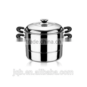 Factory Price for Two Layers Stainless Steel Steamer Pot thumbnail-5