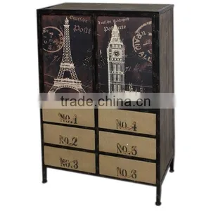 European Styel Metal Drawer Cabinet thumbnail-1