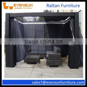 Manual Assembly Gazebo Tent Rattan Gazebo thumbnail-4