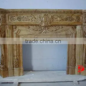 Home Decorative Stone Fireplace Mantel thumbnail-1