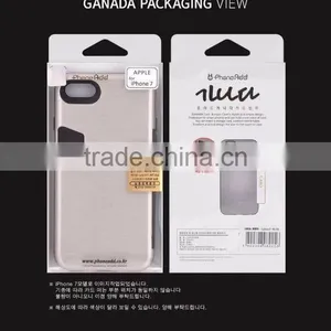 Ganada Anti-skid Card Bumper/card Pocket PC&TPU Cell Phone Case for Iphone thumbnail-6
