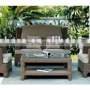 High Quality Antique Sofa Suites Ourdoor Rattan Sofa Set thumbnail-1