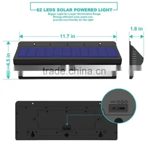 Good Quality , 62Led Solar Motion Sensor Led Light Bulb thumbnail-3