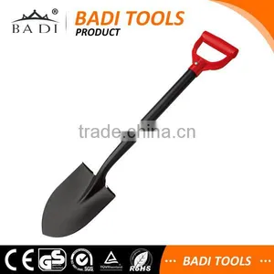 All Steel High Carbon D-Handle Round Point Mini Camping Garden Shovel/garden Tools thumbnail-1