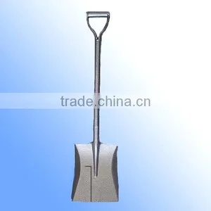 Hot Sale All Steel Square Shovel With Steel Handle thumbnail-2
