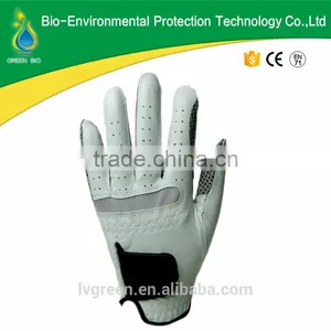 2015 Jiangsu Green Anti-slip Cabretta Leather Summer Golf Gloves thumbnail-4