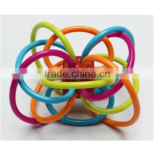 Wholesale Baby Teether Toy Winkel Rattle Baby Teeth Rattle Toys thumbnail-4