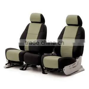 High Quality 8pcs 3mm Sandwich Polyester Car Seat Covers thumbnail-1