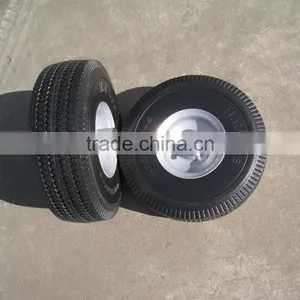 3.50-4 PU Foam Wheel for Tool Cart Hand Trolley Wheel thumbnail-3