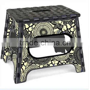 Beautiful Painting Living Room Folding Chair With Handle thumbnail-2