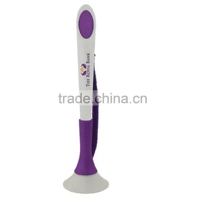Bank Desk Stand Pen With Purple Rope thumbnail-1