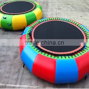 Most Popular Inflatable Water Trampoline Used Interactive Water Park Games thumbnail-5