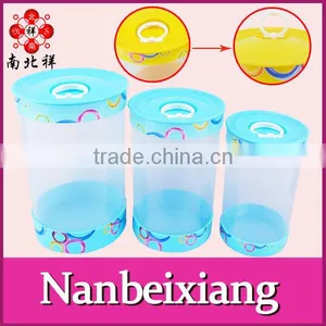 3Pcs Plastic Airtight Canister Set thumbnail-1
